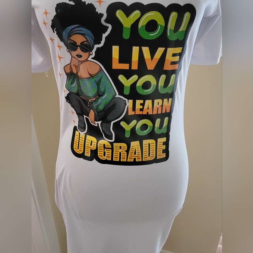 Live & Learn Tshirt Dress